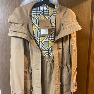 Burberry rain coat